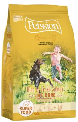 Petssion LIFE CORE 无谷物 三文鱼 狗乾粮 24磅 (6117)