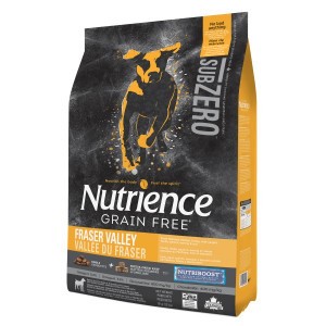 Nutrience SubZero – 無穀物雞、火雞、海魚全犬配方 (凍乾鮮雞肉) 10kg (橙黑)