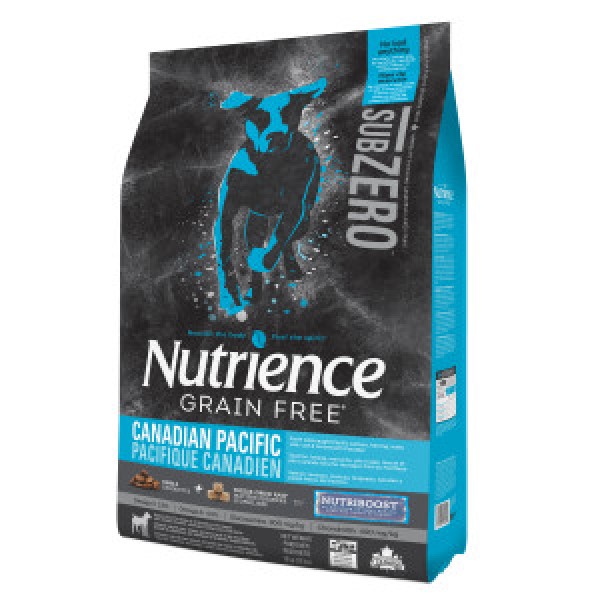Nutrience SubZero 無穀物 七種魚全犬配方 (凍乾鮮三文魚、鯡魚)10kg (藍黑)