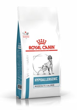 [凡购买处方用品, 订单满$500或以上可享免费送货]　　Royal Canin - Hypoallergenic Moderate Calorie (HME23) 低敏(适量卡路里)兽医处方 狗乾粮 1.5kg