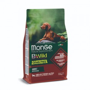 Monge 無穀物 羊肉薯仔豌豆配方 成犬乾糧 2.5Kg