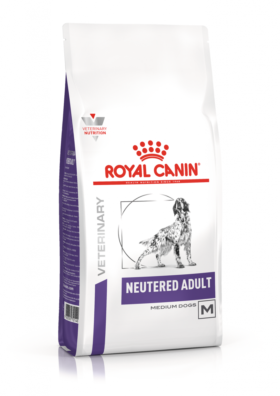 [凡购买处方用品, 订单满$500或以上可享免费送货]　　Royal Canin - Neutered Adult Medium Dog 绝育中型成年犬配方 处方狗乾粮 9kg