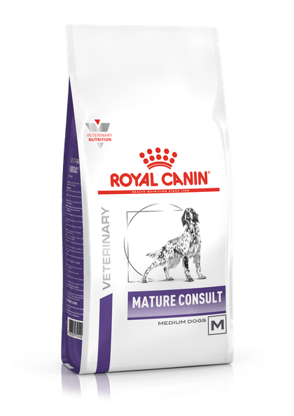 [凡购买处方用品, 订单满$500或以上可享免费送货]　　Royal Canin - Mature Consult Medium Dog 中型老犬配方 处方狗乾粮 10kg