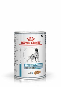 [凡購買處方用品, 訂單滿$500或以上可享免費送貨]　　Royal Canin - Sensitivity Control (SC21) 敏感度調節處方 (鴨肉) 狗罐頭 420g x12罐原箱