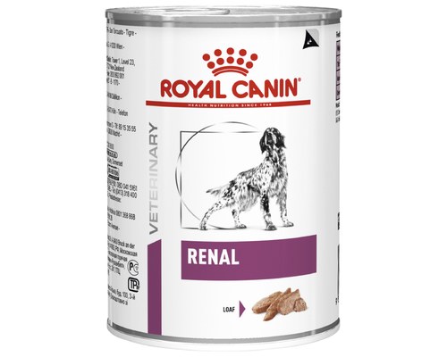 [凡購買處方用品, 訂單滿$500或以上可享免費送貨]　　Royal Canin - Renal (RF14) 腎病處方 狗罐頭 410g x12罐