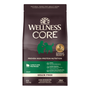 Wellness CORE LAMB 無穀物 羊肉配方 狗糧 22磅 (88459)