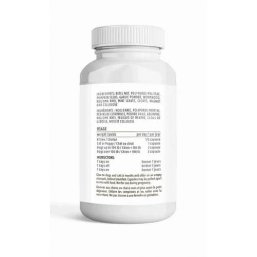 Harlow Blend 哈樂楓葉 天然驅蟲素 CLEANSE (Natural Alternative For Eliminating All Parasites) 30粒裝