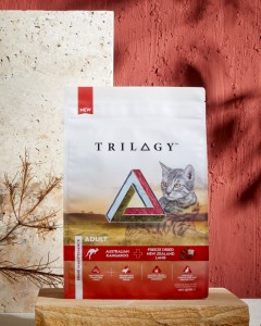 Trilogy 奇境 無穀物 澳洲野生袋鼠＋5%紐西蘭羊肺凍乾 無穀成貓糧 1.8kg (橙紅)