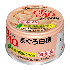 CIAO 白身 吞拿魚 貓罐 85g (A-01)
