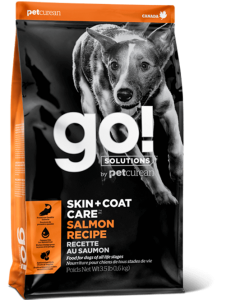 GO! SOLUTIONS™ Skin+Coat Care 護膚美毛系列 三文魚狗糧配方 (1302915) 25磅 (橙色)
