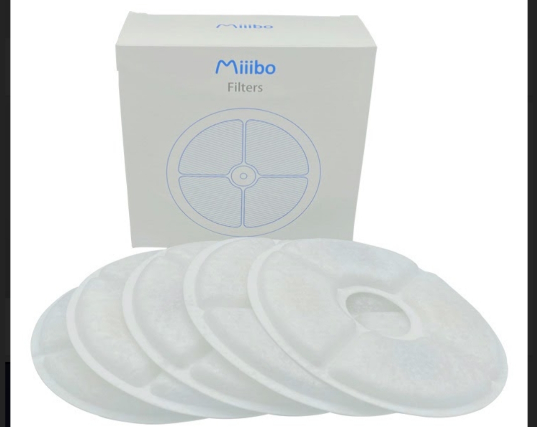 Miiibo Drink Mini 無線供電貓咪飲水機 濾芯套裝 (5片裝)