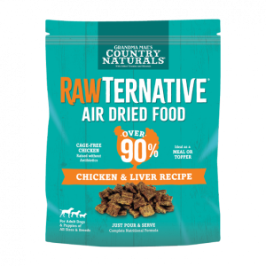 Country Naturals Raw Ternative 無穀物全犬風乾糧 - 無激素走地雞配方 5oz