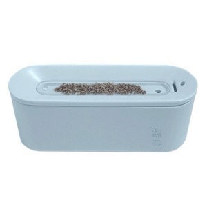 Moboli River 全陶瓷自動飲水機 (粉藍)