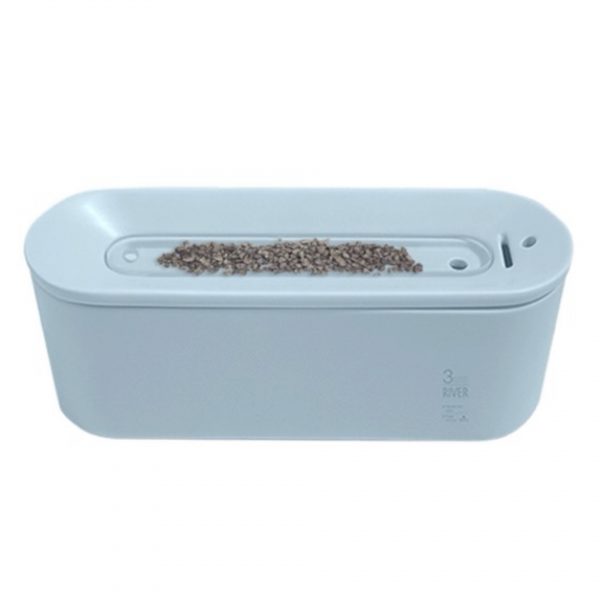 Moboli River 全陶瓷自動飲水機 (粉藍)