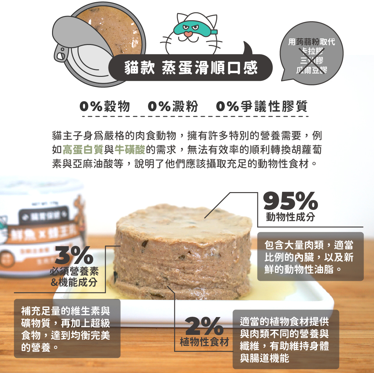 陪心寵糧 Super小白主食罐 - 鮮雞 X 褐藻 貓罐 170g