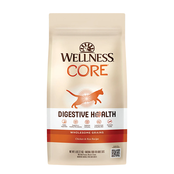 Wellness CORE Digestive Health 消化易 - 嫩雞肉配方 成貓糧 11lb