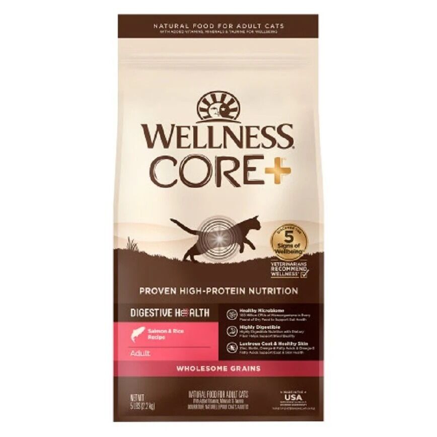 Wellness CORE Digestive Health 消化易 - 三文鱼配方 成貓粮 11lb