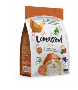 Loveabowl 無穀物 走地雞肉全貓配方貓糧 1kg