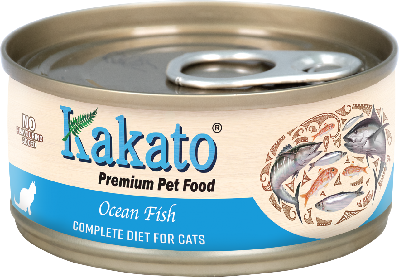 Kakato 卡格 海魚 貓用主食罐 70g (藍色) (765)