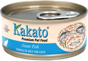 Kakato 卡格 海魚 貓用主食罐 70g (藍色) (765)