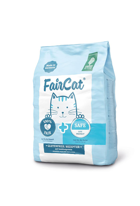 Green Petfood - FairCat Safe 虫虫蛋白防过敏 貓粮 300g x 5包优惠