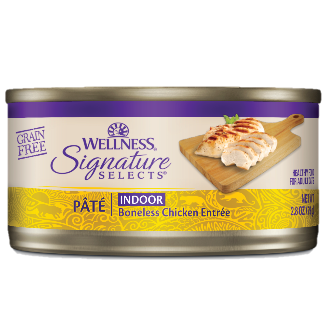 Wellness Signature Selects 肉醬系列 (Paté) - 室內貓雞肉 貓罐頭 2.8oz (5086)