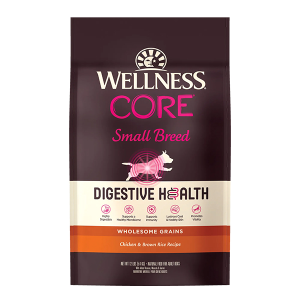Wellness CORE Digestive Health 消化易 - 嫩雞肉配方 (細粒/ Small Breed) 成犬糧 (89803) 4lb