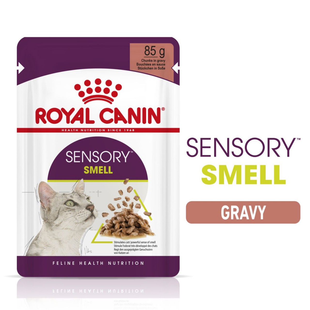 Royal Canin 法國皇家 Sensory 貓感系列 - SMELL 肉香配方 (Gravy) 85g x12包
