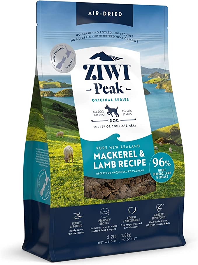 Ziwipeak 巔峰 鯖魚及羊肉 配方 風乾狗糧 4kg