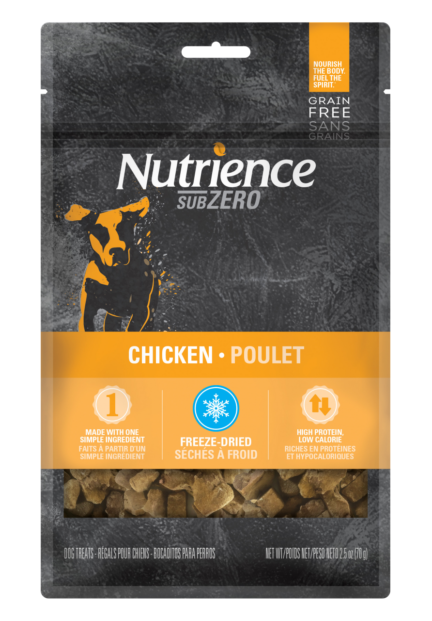 Nutrience Sub Zero 凍乾脫水鮮雞肉 犬小食 70g (單一蛋白配方)