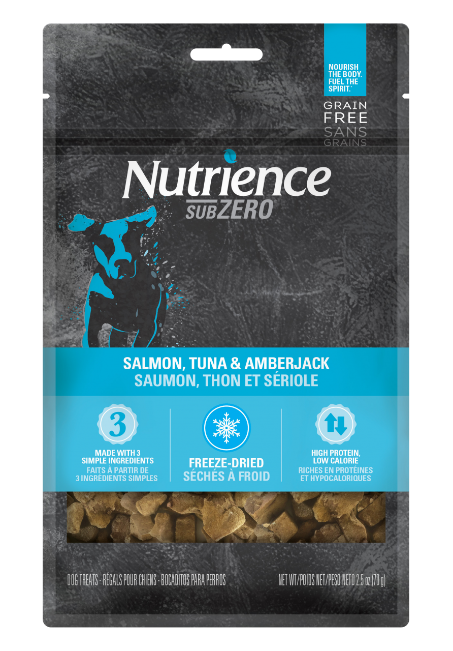 Nutrience Sub Zero 凍乾脫水三種魚 犬小食 70g (單一蛋白配方)