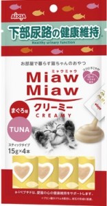 Aixia Miaw Miaw MMCM11 吞拿魚味 防尿石肉泥貓小食 (15g x 4支)