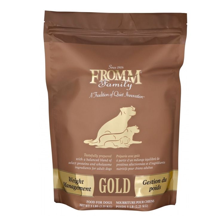 Fromm Gold 金裝 雞+火雞+魚+蔬菜 低脂/體重控制犬糧 (啡) 30lb