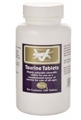購買正價貨品滿 $300/$800 可換購】　　　PetAg Taurine Tablets 牛磺酸 100粒裝 到期日: May/2022