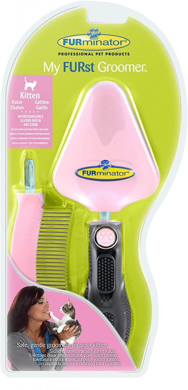 FURminator My Furst Groomer 幼貓用去死毛套裝