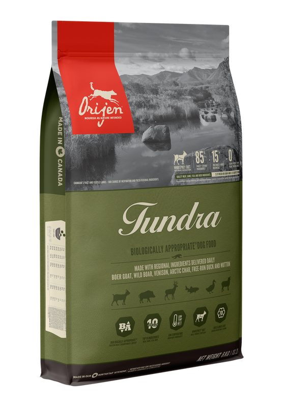 Orijen Tundra 無穀物 凍原成犬配方 2kg (卡其色)