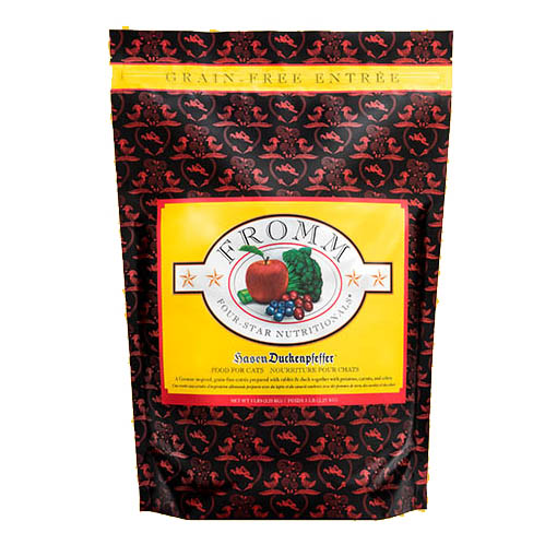 Fromm 福摩 无谷物全貓粮系列 Hasen Duckenpfeffer 鸭肉兔肉蔬菜配方乾貓粮 4lb