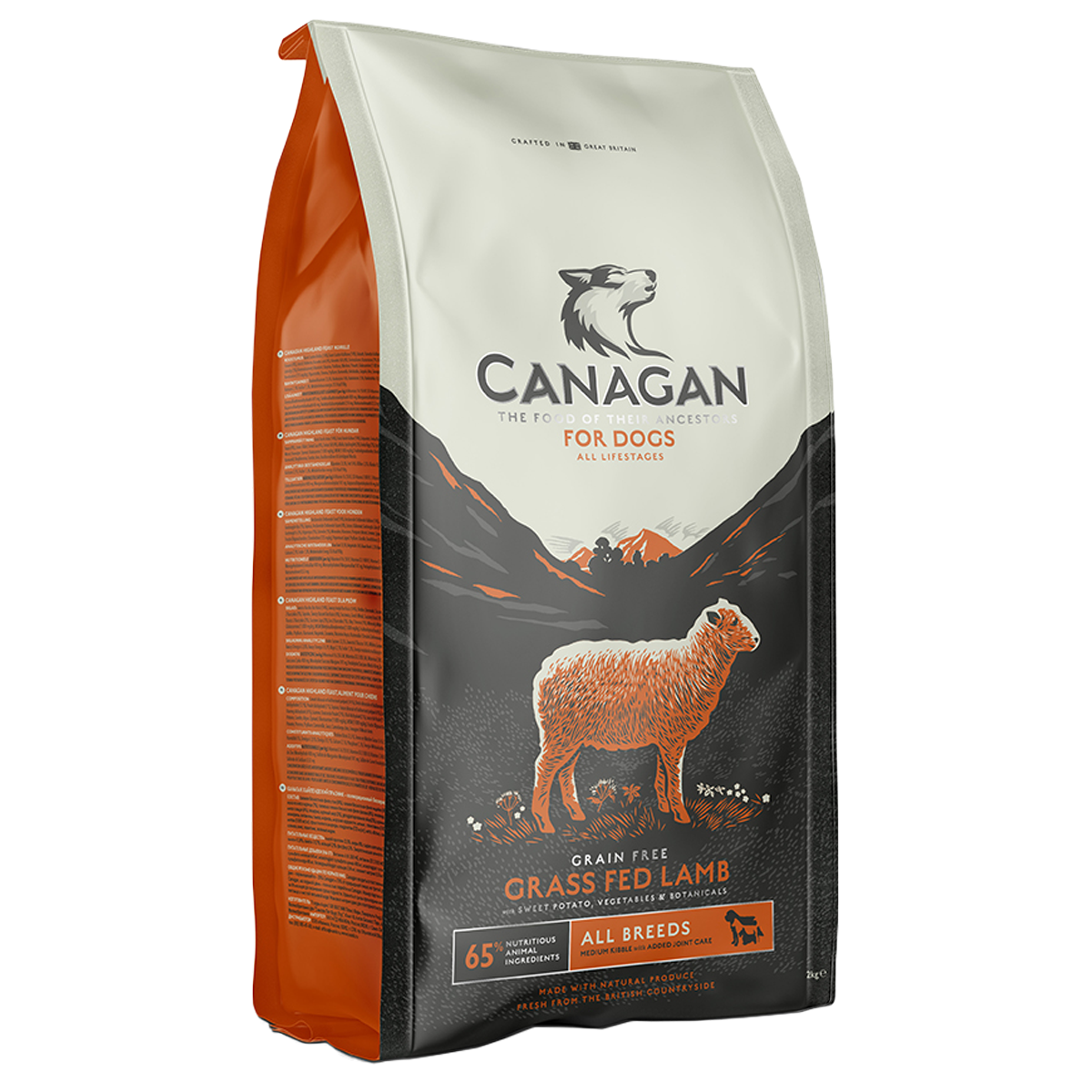 Canagan 无谷物 放牧羊配方 (全犬用) 狗粮 6kg