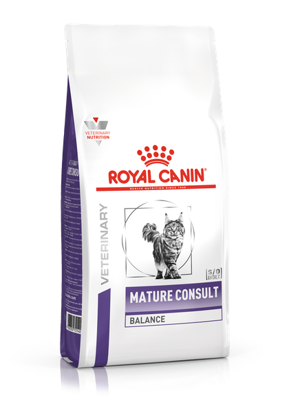 [凡购买处方用品, 订单满$500或以上可享免费送货]     Royal Canin - Mature Consult Balance 均衡营养健康管理处方 老貓乾粮 1.5kg