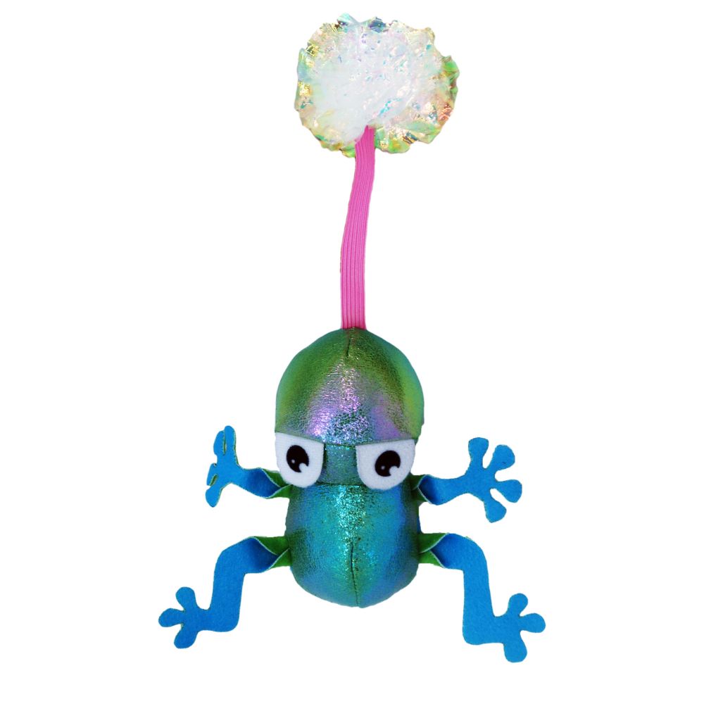 【購買正價貨品滿$300~可以以優惠價$51換購】KONG Flingaroo Frog Cat Toy 青蛙貓玩具 (CFL6)