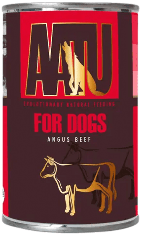 AATU 安格斯牛肉 全配方狗主食罐 400g x 6罐 原箱優惠