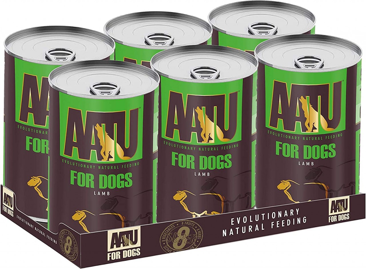 AATU 羊肉 全配方狗主食罐 400g x 6罐 原箱优惠