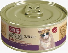 CANOE CAT 可努 草原牧場 無穀成貓罐頭 牛肉配方 90g