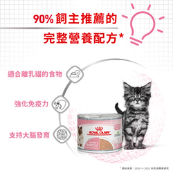 Royal Canin 法國皇家 Mother & Babycat 離乳貓及母貓營養 主食罐頭 (BB02)195g X12罐原盤優惠
