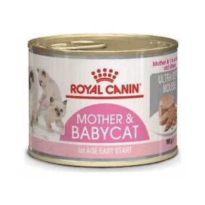Royal Canin 法國皇家 Mother & Babycat 離乳貓及母貓營養 主食罐頭 (BB02)195g X12罐原盤優惠