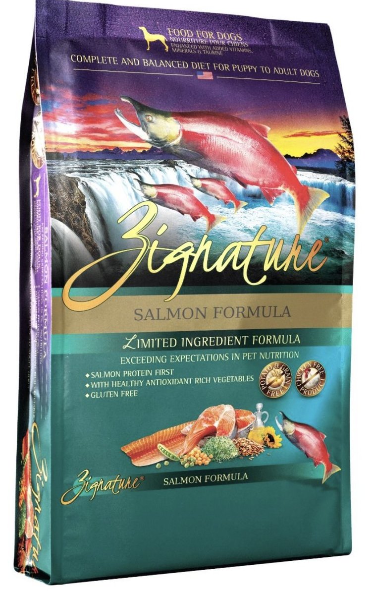 Zignature 超越 無穀物三文魚配方 (Salmon) 狗糧 25磅