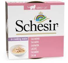 Schesir 主食罐系列 - 4062 三文魚 (水煮 in cooking water) 貓罐頭 85g