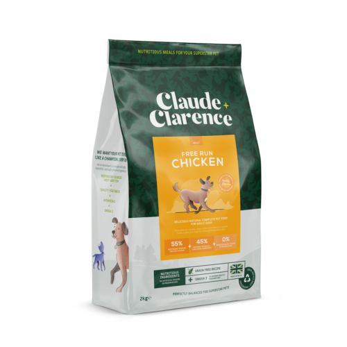 Claude + Clarence 全天然無穀物狗糧 成犬配方 (放養雞肉) 12kg