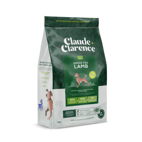 Claude + Clarence 全天然无谷物狗粮 成犬配方 (草饲料羊肉) 12kg