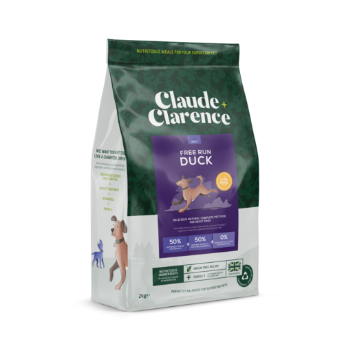 Claude + Clarence 全天然無穀物狗糧 成犬配方 (放養鴨肉) 12kg